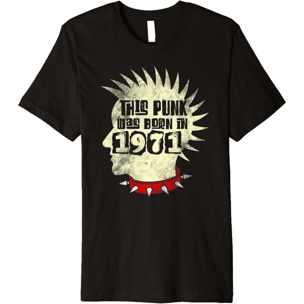 Punk Rock Music Fan Born 1971 Unisex T-Shirt